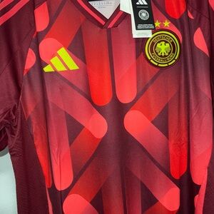 Adidas Germany Red Soccer Jersey